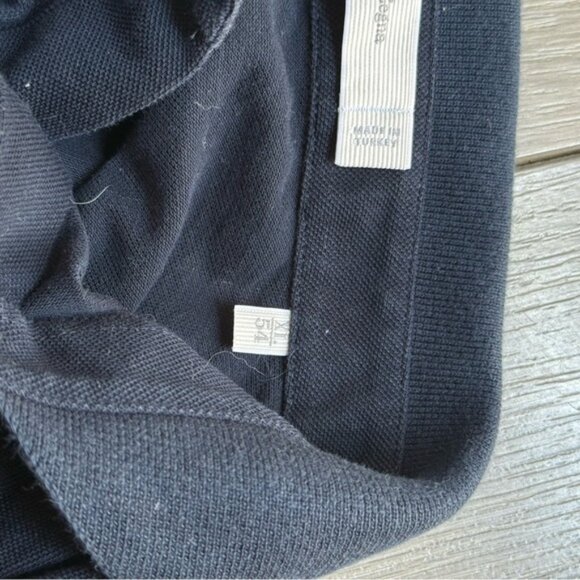 Ermenegildo Zegna Black Long Sleeve Polo Shirt - Picture 6 of 6